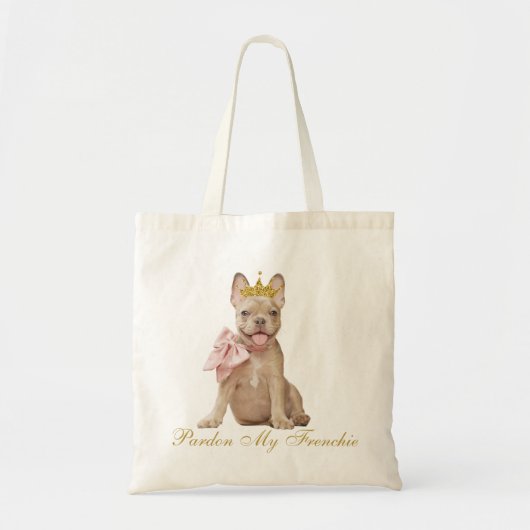 Tote Bag Pardon Mon Frenchie (Devant)