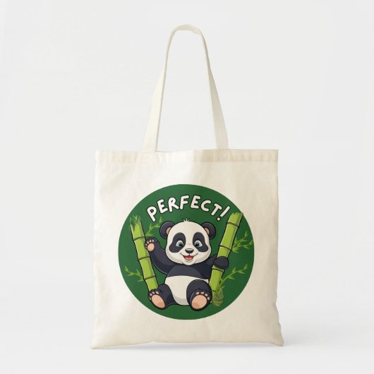 Tote Bag Parfait ! , Panda (Devant)