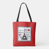 Tote Bag Paris (Dos)
