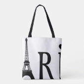 Tote Bag Paris - Art Graphique (Dos)