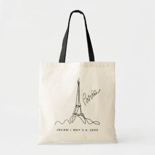 Tote Bag Paris Conference Welcome Bag Trade Show Fourre-tou