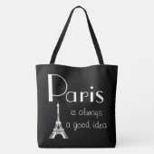 Tote Bag Paris est toujours une bonne idée (Dos)