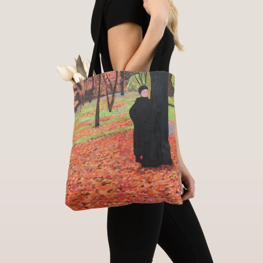 Tote Bag Paris Feuilles en chute (De près)