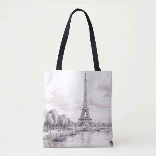 Tote Bag Paris France (Devant)