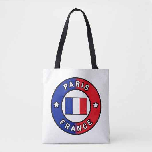 Tote Bag Paris France (Devant)