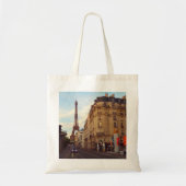 Tote Bag Paris. France. Fleur Eiffel. (Devant)