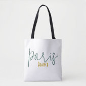 Tote Bag Paris, France Souvenir (Devant)