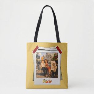 Tote Bag Paris-Montmartre Kek et Ina - Idée Cadeau