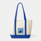 Tote Bag Paris poodle (Dos)