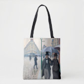 Tote Bag Paris Street ; Rainy Day by G. Caillebotte, Art (Devant)
