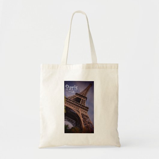 Tote Bag Paris Tour Eiffel Photo emblématique (Devant)