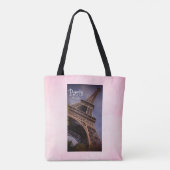 Tote Bag Paris Tour Eiffel Photo emblématique (Dos)