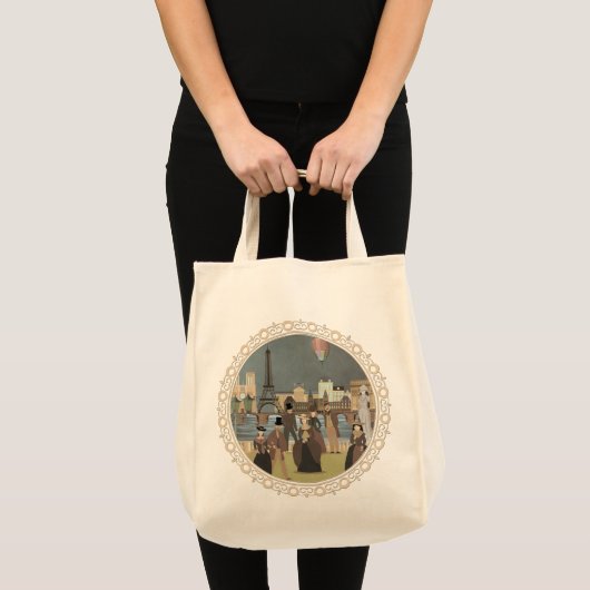 Tote Bag Paris victorien (Devant (produit))