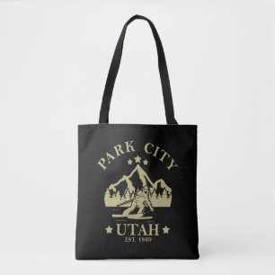 Tote Bag Park City Utah ski
