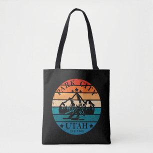 Tote Bag Park city Utah vintage