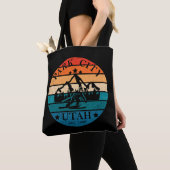 Tote Bag Park city Utah vintage (De près)