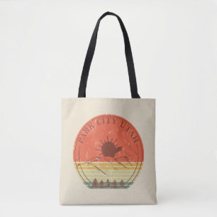 Tote Bag Park city Utah vintage