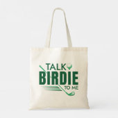 Tote Bag Parle Birdie à moi (Dos)
