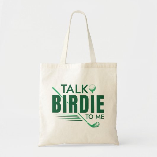 Tote Bag Parle Birdie à moi (Devant)