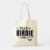 Tote Bag Parle Birdie à moi (Dos)