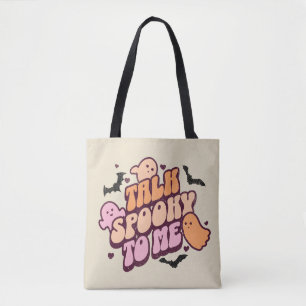 Tote Bag Parle éffrayant pour moi