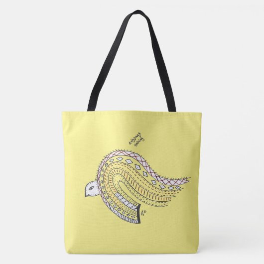 Tote Bag Parler de souris (Devant)
