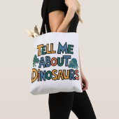 Tote Bag Parlez-moi des dinosaures (De près)
