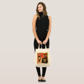 Tote Bag Parodie d'écureuil de l'espace extra-atmosphérique (Devant (modèle))