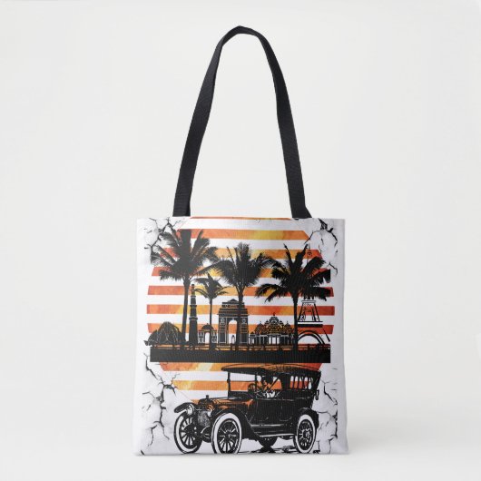 Tote Bag paroi vintage (Devant)