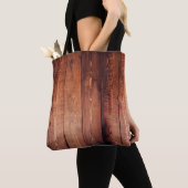 Tote Bag Parquet en bois (De près)