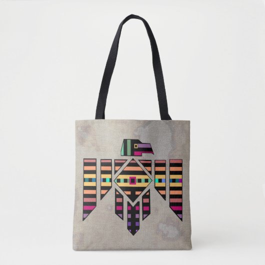 Tote Bag Parquet Thunderbird Allover Fourre-tout (Devant)