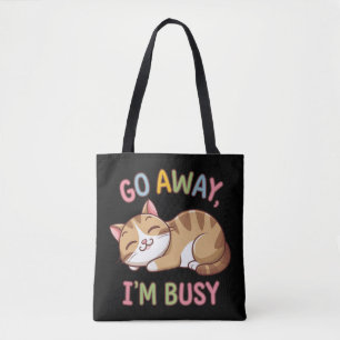 Tote Bag Pars, je suis occupé