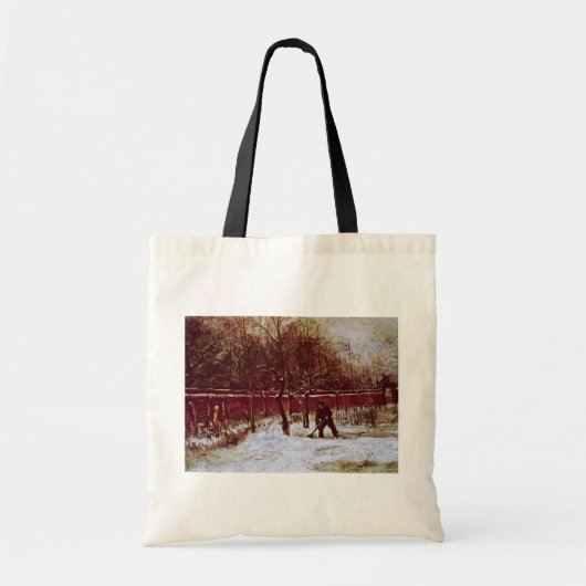 Tote Bag Parsonage Garden à Nuenen par Vincent van Gogh (Devant)