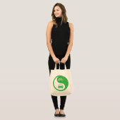 Tote Bag Partager la route Yin Yang (Devant (modèle))