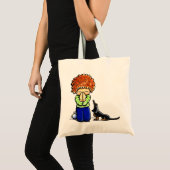 Tote Bag Partenaires de prière Garçon B/T Dachshund (Devant (produit))