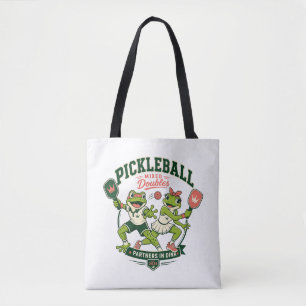 Tote Bag Partenaires Grenouille Mignonne dans un Design de