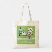Tote Bag Participer à la vie (Dos)