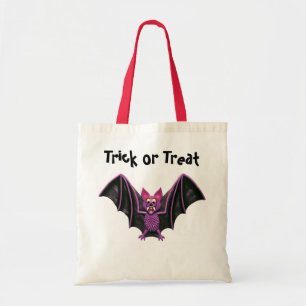 Tote Bag Partie mignonne de Halloween de batte