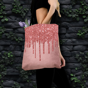 Tote Bag Parties scintillant de la broche à goutte Terra