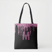 Tote Bag Parties scintillant de séchage de framboise Chic N (Devant)