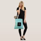 Tote Bag *~* Parties scintillant d'or bleu turquoise bleu c (Sur le modèle)