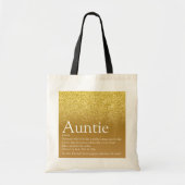 Tote Bag Parties scintillant d'or Glam meilleure jamais Tan (Devant)