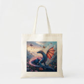 Tote Bag Parties scintillant Dragon (Devant)