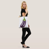 Tote Bag Parties scintillant Eggplant (Sur le modèle)