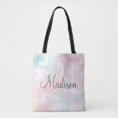Tote Bag Parties scintillant glamour rose Joli Motif (Devant)