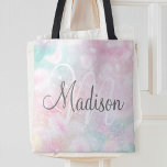 Tote Bag Parties scintillant glamour rose Joli Motif<br><div class="desc">Personnalisez facilement ce joli motif de parties scintillant de livre rose avec votre nom et/ou monogramme personnalisés.</div>