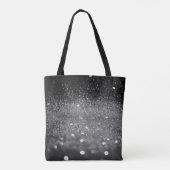 Tote Bag Parties scintillant grise (Dos)