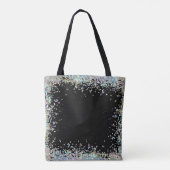 Tote Bag Parties scintillant holographique Rainbow Pastels (Dos)