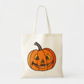 Tote Bag Parties scintillant Jack O'Lantern (Devant)