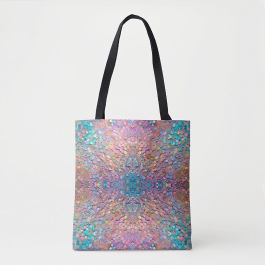 Tote Bag Parties scintillant Opal Holographie Collection mo (Devant)